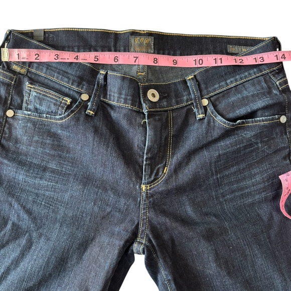 Citizens Of Humanity Ava Jeans Womens 27 Low Rise Straight Leg Dark Blue Wash - Picture 11 of 13